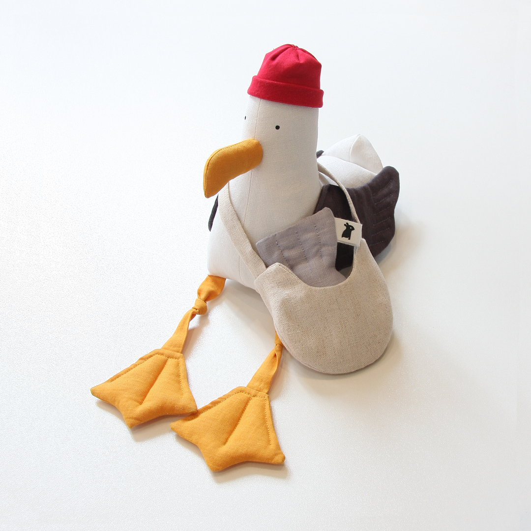 Linen Mr. Seagull heirloom treasure